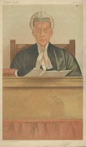 De Eerwaarde Sir J W Chitty door Leslie Matthew Ward