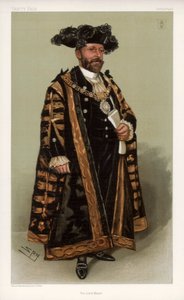 De Lord Mayor, 1902 door Leslie Matthew Ward