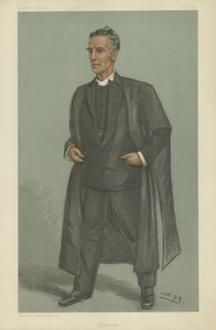 De Eerwaarde Canon Edward Lyttleton door Leslie Matthew Ward