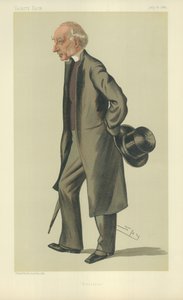 De Zeer Eerwaarde Charles John Ellicott, Bisschop van Gloucester en Bristol door Leslie Matthew Ward