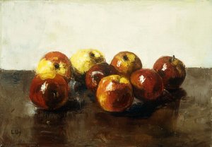 Stilleven van appels