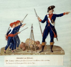 De kindereed van de Franse Revolutie van 1789