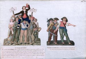 De triomf van Marat en Camille Jordan zei 