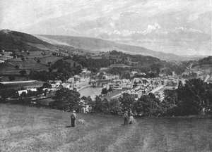Llangollen en Crow Castle, ca. 1900