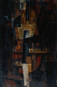 Viool, 1920 door Lev Alexandrovich Yudin