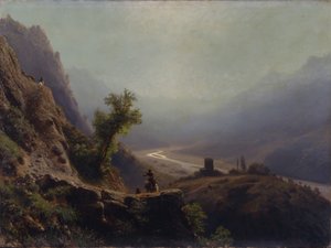 In de Kaukasus, 1879