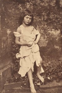 Alice Liddell als De bedelmeisje, 1858
