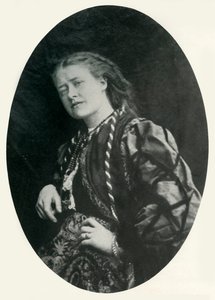 Ellen Terry, c1863, 1948 door Lewis Carroll