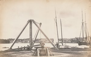 Bouw van het Washington Aquaduct