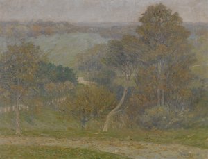 Heuvel en holte, ca. 1896 door Lewis Henry Meakin