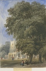 Caverswall Kerk door Lewis John Wood
