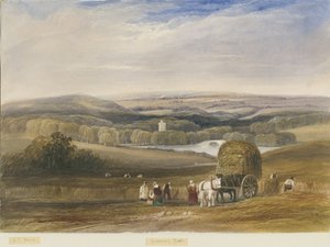 Greenway Bank: aquarel, nd [ca. 1830-1840] door Lewis John Wood