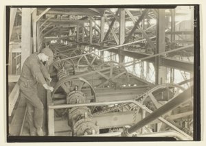 Brekerjongens zijn niet langer nodig, dit is een moderne breker door Lewis Wickes Hine
