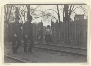 Somersworth, New Hampshire door Lewis Wickes Hine