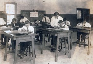 Onbekend Beeld door Lewis Wickes Hine