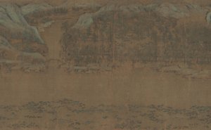 Vissershut bij de berg Xisai, ca. 1170 door Li Jie