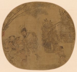 De Snuisterijenverkoper, 1212 door Li Song