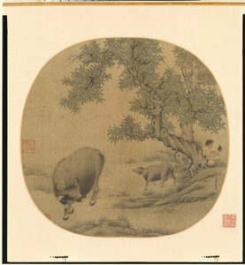 Man, Buffel en Kalf, 1205 of 1265 door Li You