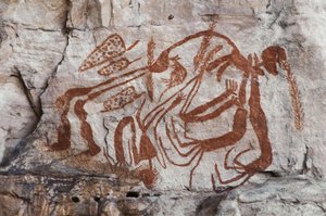 Aboriginal mythologie, Burrunggui, Arnhem Land (rots schildering)