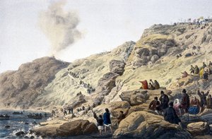 Foilhummerum Bay, nabij Valentia, Ierland door Unbekannt Unbekannt