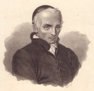 Portret van Italiaanse religieuze en theoloog Ottavio Giovanni Battista Assarotti (1753-1829), kopergravure door Bonaldi door Unbekannt Unbekannt