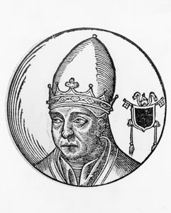 Portret van Nicolaas II (Gerard de Bourgogne, overleden 1061) door Unbekannt Unbekannt