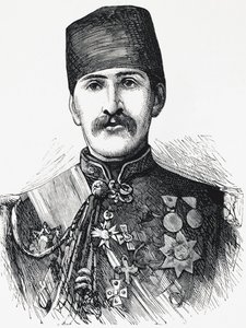 Portret van Reuff Pasha, minister van oorlog van het Ottomaanse Rijk door Unbekannt Unbekannt