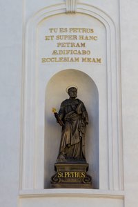 Standbeeld van St. Peter door Unbekannt Unbekannt