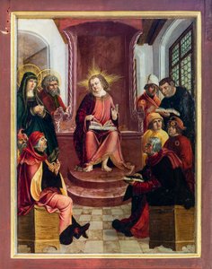 Jezus onder de dokters door Lienhart Astl