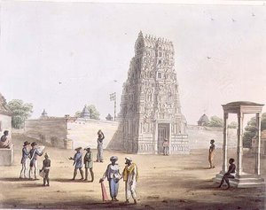Een pagode in Strupermador, plaat 23 uit 