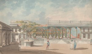 Zomerpaleis van Tipu Sultan door Lieutenant James Hunter