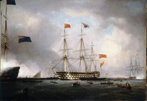 Het bezoek van koningin Victoria aan HMS 