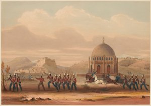 Bestorming van Khelat. Het innemen van de Hoogten, 13 november 1839