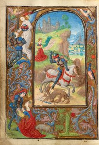 Sint Joris en de Draak door Lieven van Lathem