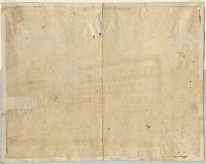 Cartouche verso, 1664 door Lievin Cruyl