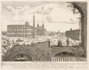 S. Giovanni in Laterano uit "Prospectus Locurum Urbis Romae Insign[ium]"