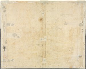 Schetsen van Ramen en Pilasters van de Zolderverdieping van het Collegio di Propaganda Fide (verso)
