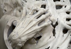 Gevild, of Het skelet (detail)