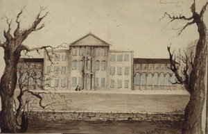 Aynhoe gezien vanuit de Tuinen door Lili Cartwright