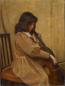 Meisje speelt cello