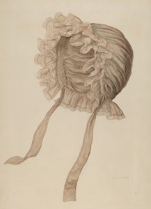 Nachtmuts, ca. 1940 door Lillian Causey