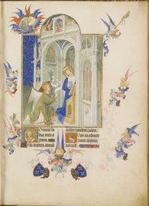 De Aankondiging Les Très Riches Heures du duc de Berry