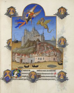 Très Riches Heures du duc de Berry - De Mis van Sint Michael