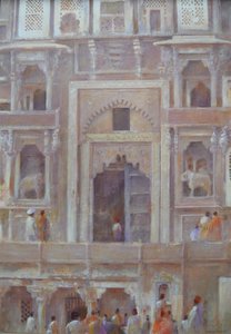 Orchha (paleis) door Lincoln Seligman