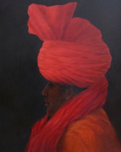 Portret met glimlach