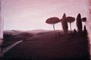 Toscaans Landschap, 1992 door Lincoln Seligman