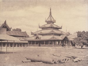 Amerapoora: Paleis van de Witte Olifant,1 september - 21 oktober door Linnaeus Tripe