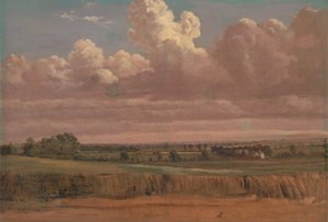Landschap met korenveld, ca. 1850s