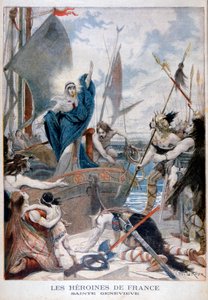St. Genevieve, heldin van Frankrijk door Lionel Noel Royer