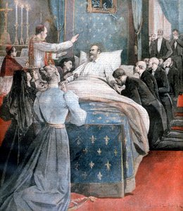 De dood van de Graaf van Parijs, Engeland, 1894